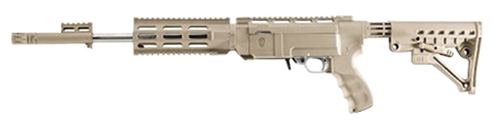 [708279010330] Archangel AA556RNBDT AR-15 Style Conversion Stock Desert Tan Synthetic 6 Position Collapsible for Ruger 10/22 (No Bayonet)