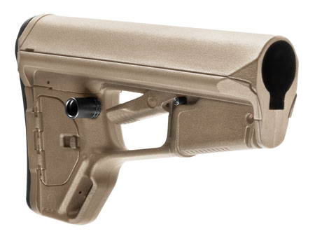 [873750006321] Magpul MAG378-FDE ACS-L Carbine Stock Flat Dark Earth Synthetic for AR-15, M16, M4 with Mil-Spec Tube (Tube Not Included)