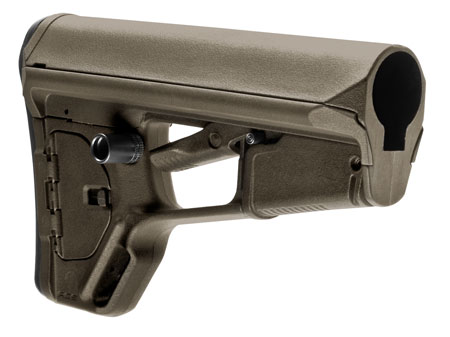 [873750006345] Magpul MAG378-ODG ACS-L Carbine Stock OD Green Synthetic for AR-15, M16, M4 with Mil-Spec Tube (Tube Not Included)