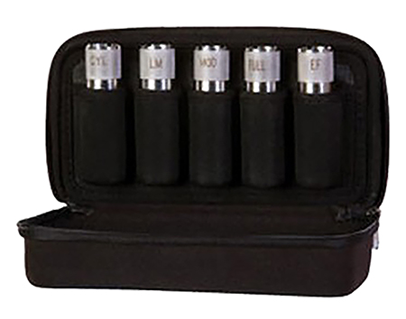 [723189004002] Carlson's Choke Tubes 00400 Choke Tube Case Protective Case Black Holds 5 Chokes Nylon Textured