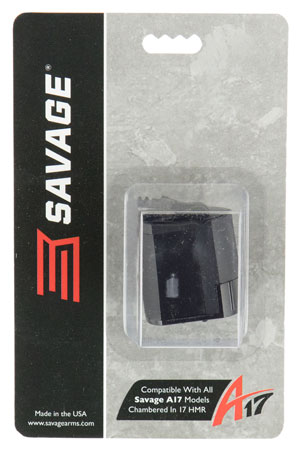 [011356900227] Savage Arms 90022 A17/B17  10rd Rotary 17 HMR Black Polymer