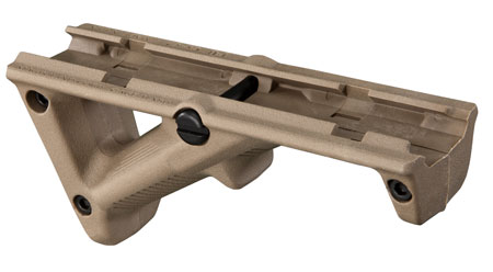 [873750003436] Magpul MAG414-FDE AFG-2  Flat Dark Earth Polymer Angled Foregrip for AR-Platform or Most Picatinny Railed Handguard