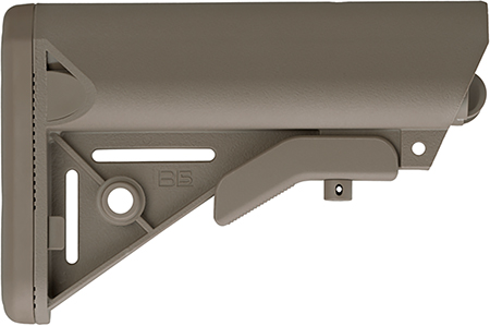 [814927020016] B5 Systems SOP1075 Enhanced SOPMOD Flat Dark Earth Synthetic for AR-Platform with Mil-Spec Receiver Extension (Tube Not Included)