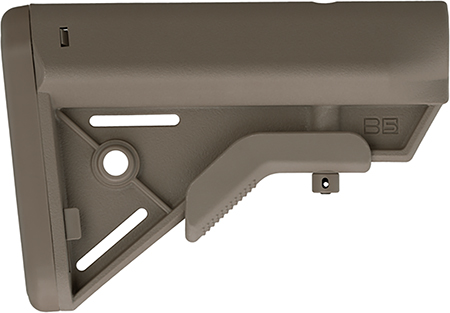[814927020078] B5 Systems BRV1085 Bravo  Flat Dark Earth Synthetic for AR-Platform with Mil-Spec Receiver Extension (Tube Not Included)