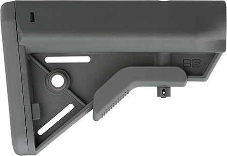 [814927020115] B5 Systems BRV1117 Bravo  Wolf Gray Synthetic for AR-Platform with Mil-Spec Receiver Extension (Tube Not Included)