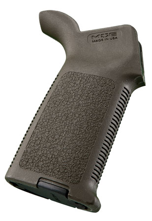 [873750000695] Magpul MAG415-ODG MOE Grip Aggressive Textured OD Green Polymer for AR-15, AR-10, M4, M16, M110, SR25