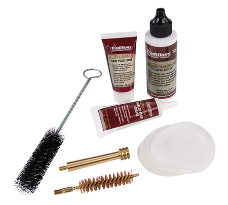 [040589020426] Traditions A3960 EZ Clean 2 Muzzleloader Cleaning Kit 50 Cal 7 Pieces