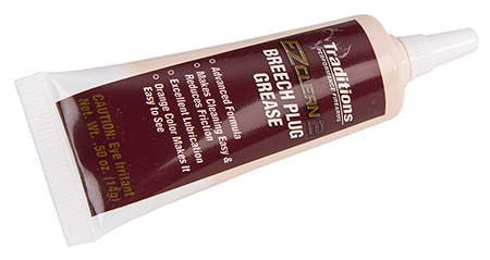 [040589020471] Traditions A1933 EZ Clean 2 Breech Plug Grease Lubricates 0.50 oz Squeeze Tube