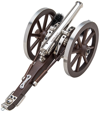 [040589802107] Traditions CN8021 Napoleon III Mini Cannon 50 Cal 7.25" Silver Barrel Breech Action