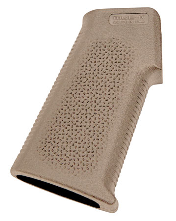 [873750006123] Magpul MAG438-FDE MOE-K Grip Aggressive Textured Flat Dark Earth Polymer for AR-15, AR-10, M4, M16, M110, SR25