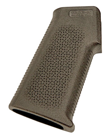 [873750006130] Magpul MAG438-ODG MOE-K Grip Aggressive Textured OD Green Polymer for AR-15, AR-10, M4, M16, M110, SR25