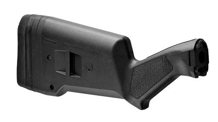 [873750006208] Magpul MAG460-BLK SGA Stock Fixed Black Synthetic for Remington 870 12 GA
