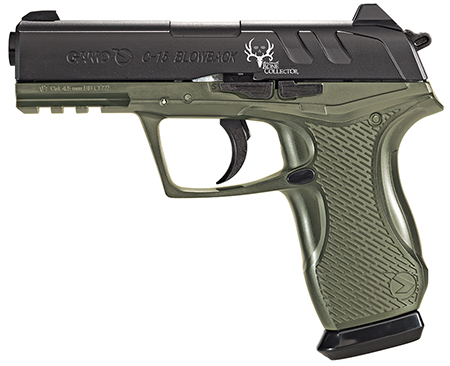 [793676062259] Gamo 611139354 C-15 Bone Collector Tactical CO2 177 16+1 OD Green Polymer Grips