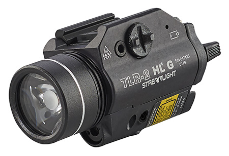 [080926692657] Streamlight 69265 TLR-2 HL G Gun Light  Black Anodized 1,000 Lumens White LED Red Laser