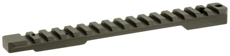 [876430004310] Talley PLM252700 Remington 700 Picatinny Rail  Black Anodized Long Action 20 MOA