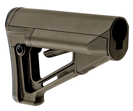 [873750006260] Magpul MAG470-ODG STR Carbine Stock OD Green Synthetic for AR-15, M16, M4 with Mil-Spec Tube (Tube Not Included)