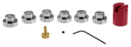 [090255704778] Hornady B14 Lock-N-Load Comparator Set Silver Multi Caliber Metal