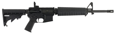 [855319005099] Spikes STR5035MLS ST-15 LE Mid-Length 223 Rem,5.56x45mm NATO 16" No Magazine Black Hard Coat Anodized 6 Position Stock