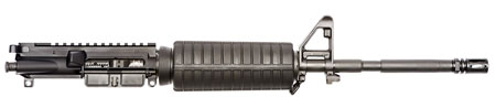 [815648021030] Spikes STU5025M4S Complete Upper  5.56x45mm NATO 16" Black Phosphate Barrel, 7075-T6 Aluminum Black Receiver, M4 Double Head Shield Handguard for M4 Carbine