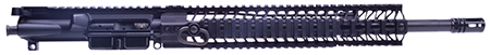 [815648021320] Spikes STU5035S2S Complete Upper  5.56x45mm NATO 16" Black Phosphate/Midlength Barrel, 7075-T6 Aluminum Black Receiver, 12" SAR3 Free-Floating Handguard for AR-15