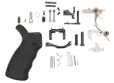[855319005440] Spikes Tactical SLPK301 Lower Parts Kit Enhanced Black AR Platform