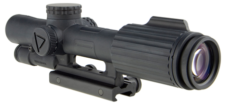 [719307320024] Trijicon 1600002 VCOG  Black Hardcoat Anodized 1-6x 24mm LED Illuminated Red Horseshoe Dot w/Crosshair 223 55gr Reticle