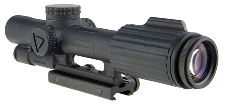 [719307320055] Trijicon 1600005 VCOG  Black Hardcoat Anodized 1-6x 24mm LED Illuminated Red Horseshoe Dot w/Crosshair 308 175gr Reticle