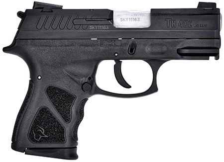 [725327615354] Taurus 1TH40C031 THc  Compact 40 S&W 15+1/11+1 3.54" Matte Stainless Steel, Barrel Matte Black Serrated Slide, Black Polymer Frame w/Picatinny Rail, Black Finger Grooved Polymer Grip, Right Hand