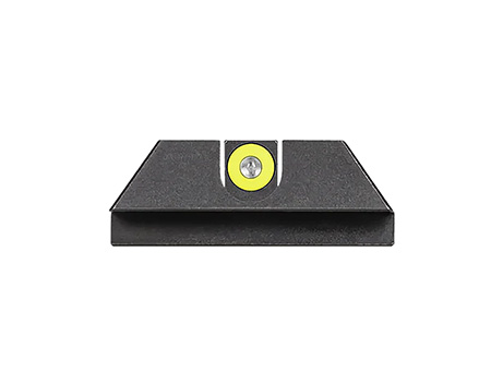 [810116031580] Night Fision GLK003014YGZ Tritium Night Sights For Glock  Green Tritium Yellow Outline Front Sight- Black/Blank Rear Sight Glock Glock 42/43/43X