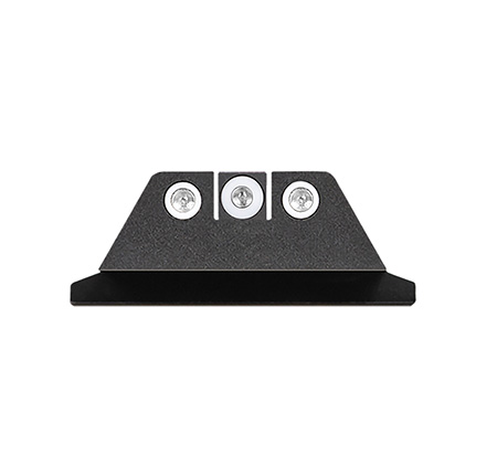[810116030781] Night Fision SAW201003WGW Tritium Night Sights for Smith  &  Wesson  Green Tritium White Outline Front Sight-Green Tritium White Outline Rear Sight M & P/M & P M2.0