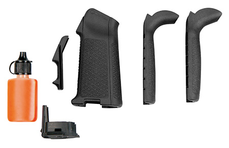 [873750008615] Magpul MAG521-BLK MIAD Type 2 Gen 1.1 Grip Kit Polymer Aggressive Textured Black for AR Platform