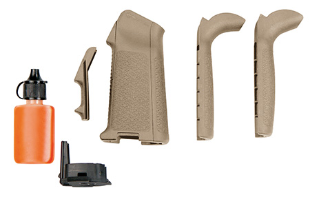 [873750008622] Magpul MAG521-FDE MIAD Type 2 Gen 1.1 Grip Kit Polymer Aggressive Textured Flat Dark Earth for AR Platform