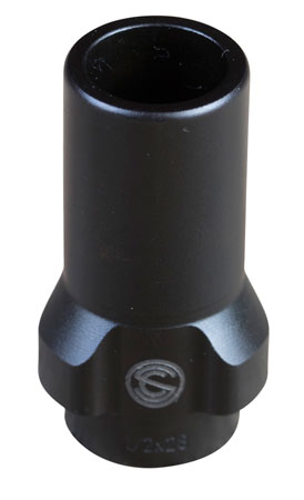 [816413025154] SilencerCo AC2604 3-Lug Muzzle Device 9mm Luger 1/2"-28 tpi