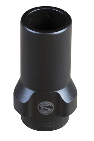 [816413025239] SilencerCo AC2609 3-Lug Muzzle Device 9mm Luger 5/8"-24 tpi