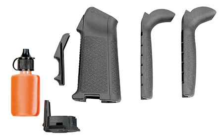 [873750008646] Magpul MAG521-GRY MIAD Type 2 Gen 1.1 Grip Kit Polymer Aggressive Textured Gray for AR Platform