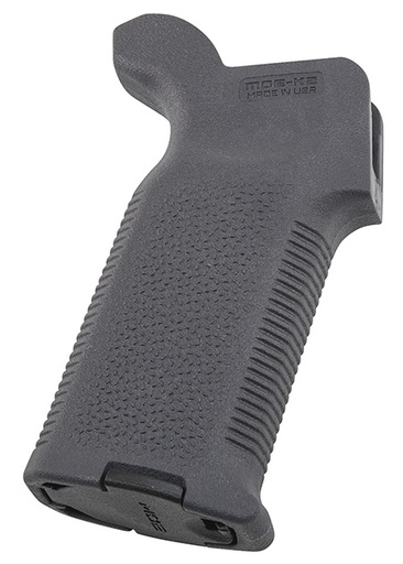 [873750011011] Magpul MAG522-GRY MOE-K2 Grip Aggressive Textured Gray Polymer for AR-15, AR-10, M4, M16, M110, SR25