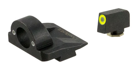 [644406910725] AmeriGlo GL5325 Ghost Ring Sight Set for Glock  Green Tritium LumiGreen Outline Front Sight-Green Tritium Rear Sight