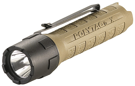 [080926886124] Streamlight 88612 PolyTac X USB  Coyote 35/260/600 Lumens White LED