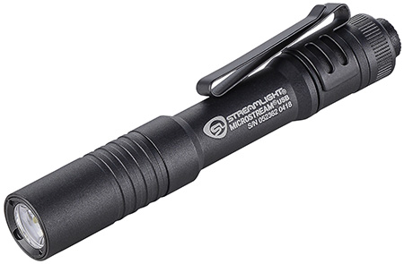 [080926666016] Streamlight 66601 MicroStream USB Pocket Light  Black Anodized 50/250 Lumens White C4 LED