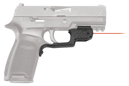 [610242009077] Crimson Trace 0177701 LG-420 Laserguard  Black Red Laser Sig Sauer P320/M17/M18