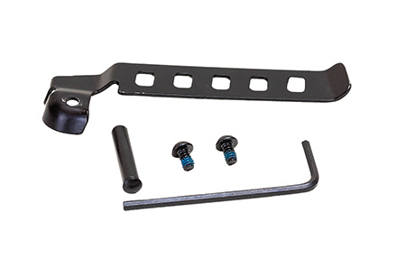 [853828006279] Techna Clip LCPIIBR Conceal Carry Gun Belt Clip Fits Ruger LCP II, LCP Custom Black Carbon Fiber Belt Mount