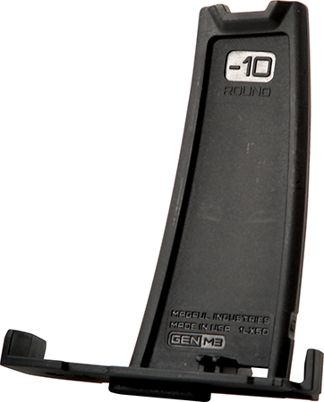 [873750009032] Magpul MAG563-BLK PMAG Minus Limiter 7.62x51mm NATO 10rd Compatible w/ PMAG LR/SR GEN M3 Mags Black Polymer/ 3 Per Pack