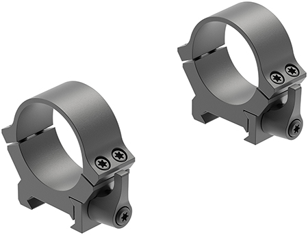 [030317017774] Leupold 174074 QRW2 Cross-Slot Scope Ring Set Matte Black Steel 30mm Tube Low Quick Release Picatinny/Weaver