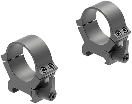 [030317017682] Leupold 174076 QRW2 Cross-Slot Scope Ring Set Matte Black Steel 30mm Tube Medium Quick Release Picatinny/Weaver
