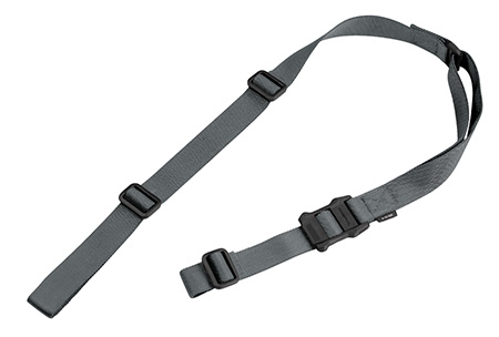 [873750011028] Magpul MAG513GRY MS1 Sling Gray Nylon 48"-60" OAL Adjustable Two-Point Rifle