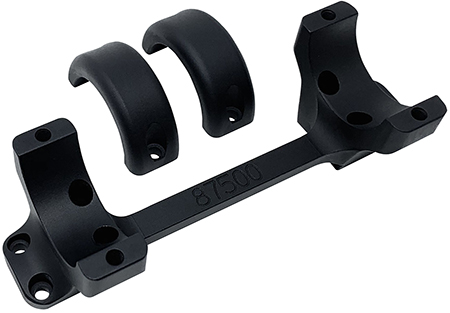 [879956003713] DNZ 87500 Game Reaper Scope Mount/Ring Combo Matte Black 30mm Tube, Fits X-Bolt Short Action Rifle, High Rings