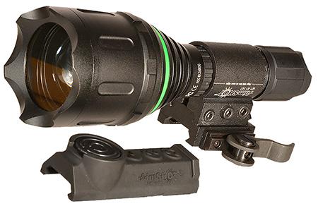 [669256980025] AimShot TZ980GR Wireless Flashlight (Green)  Matte Black 400 Lumens Green LED