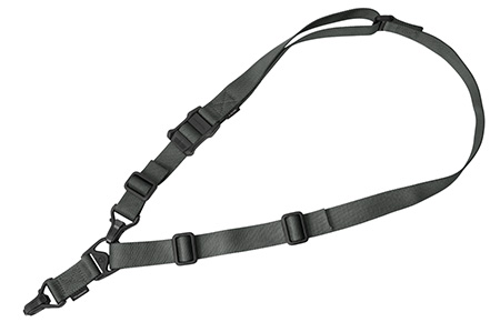 [873750011035] Magpul MAG514GRY MS3 Gen2 Sling Gray Nylon 48"-60" OAL Adjustable One-Two Point Rifle