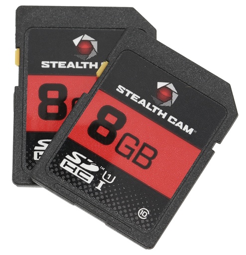 [888151013830] Stealth Cam STC2SD8GB SD Memory Card  8Gb 2 Per Pack