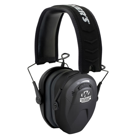 [888151017920] Walker's GWPCRSEM Razor Compact Electronic Muff 23 dB Over the Head Black Polymer Fits Youth/Women